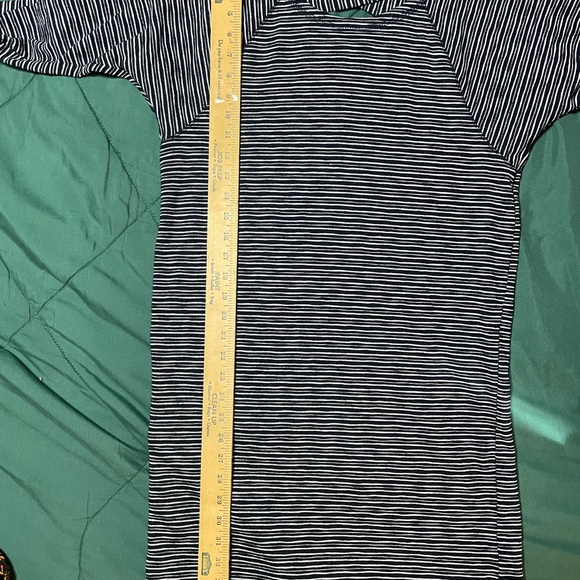 Talbots striped XS shift tee shirt dress worn once - Picture 2 of 4